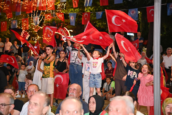Trabzon’da 15 Temmuz Demokrasi ve Millî Birlik Günü anma programı düzenlendi<