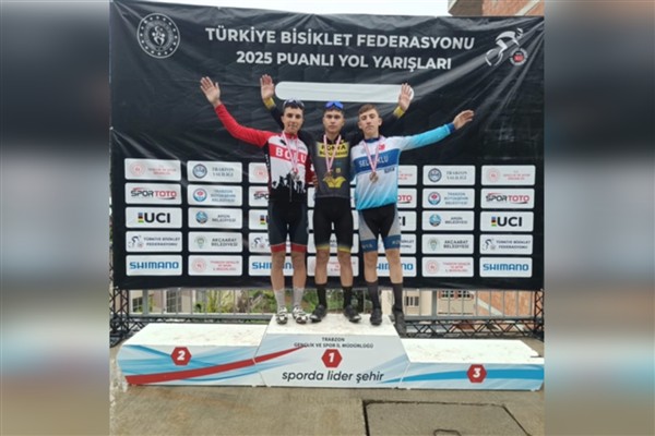 Konya Büyükşehir Belediyespor Bisiklet Takımı sporcularından 4 madalya 