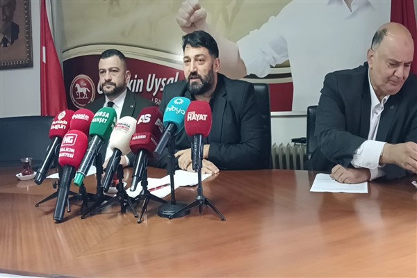 Bursa'da siyasi partiler, ortak açıklama yaptı<