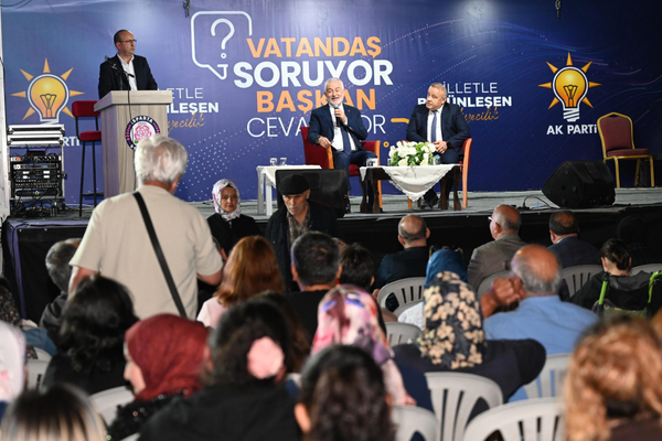 Başkan Başdeğirmen, Işıkkent Mahallesi’nde vatandaşlarla buluştu