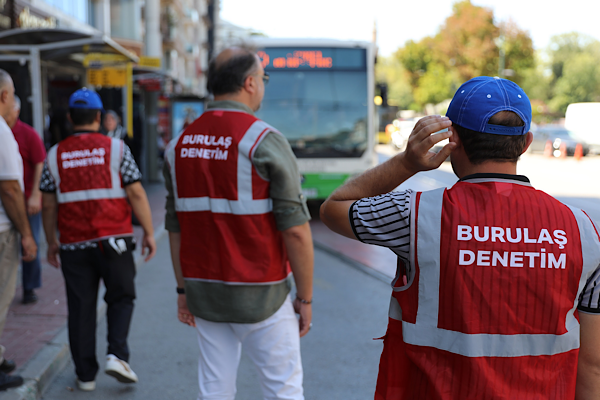 Bursa’da toplu ulaşımda denetim çalışmaları sürüyor<