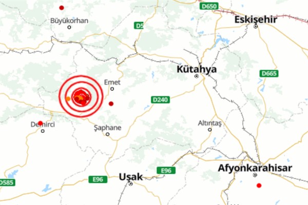 Kütahya'da deprem