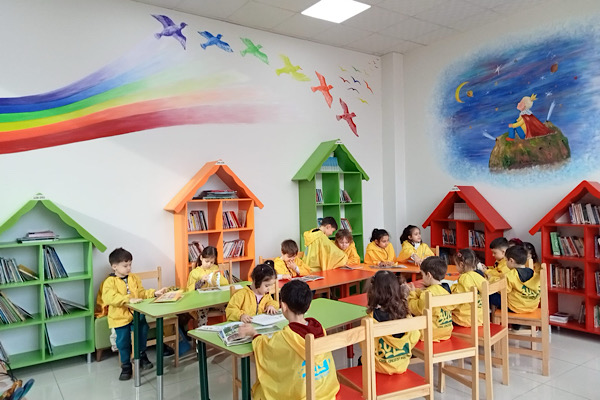 Anaokulu öğrencileri, İZGİM’i ziyaret etti<