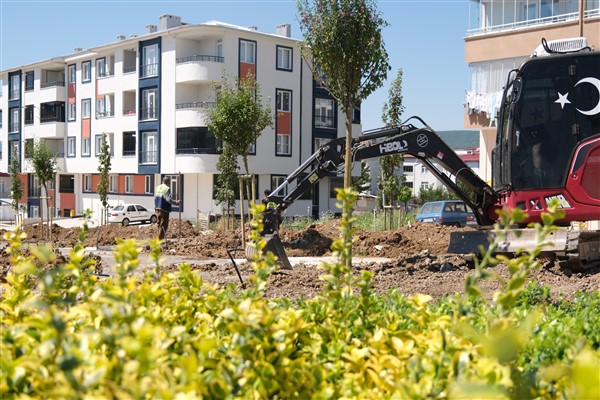 Samsun'da her ilçeye parklar yapılıyor
