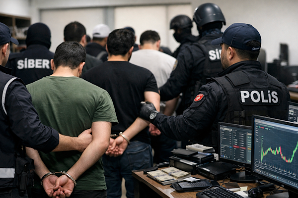 İstanbul’da uluslararası Forex dolandırıcılığı operasyonu: 140 gözaltı