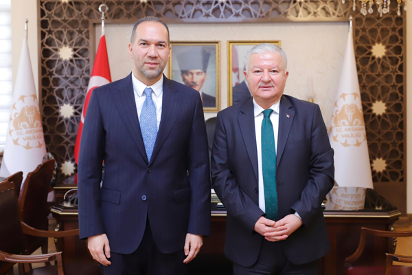 Başkan Özdemir'den Aksaray'a ziyaret<