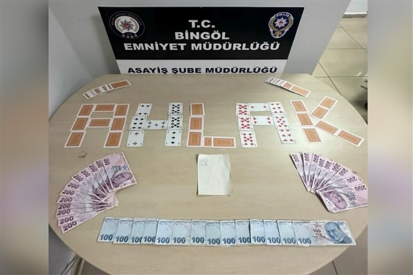 Bingöl’de kumar operasyonu<