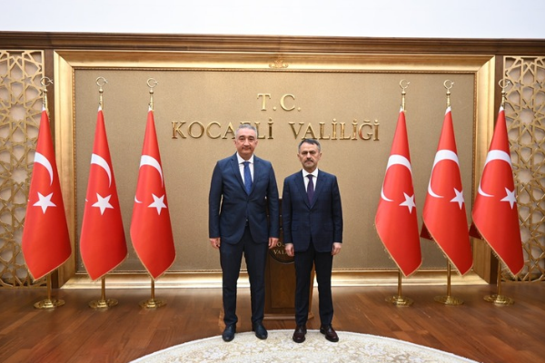 İçişleri Bakanlığı Strateji Geliştirme Başkanı Parlak, Vali Aktaş’ı ziyaret etti<