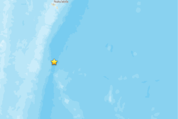 Tonga'da deprem<