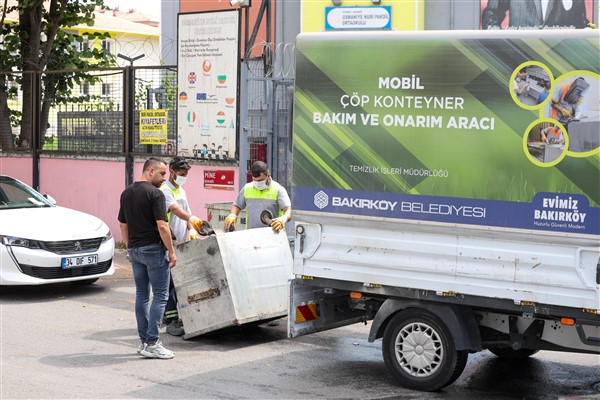 Bakırköy’de temizlik çalışmaları artırıldı <