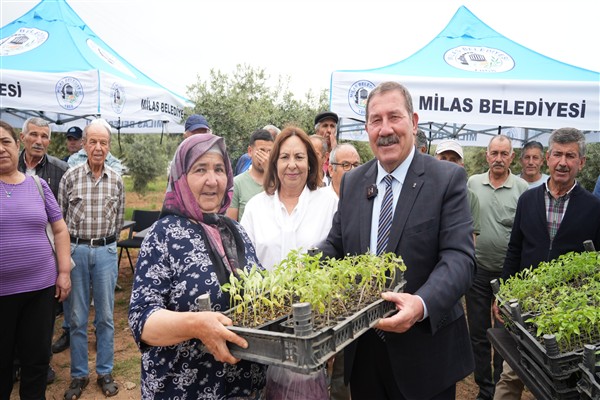 Milas'ta fide dağıtımı gerçekleştirildi 