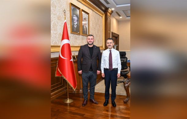 MHP Kocaeli İl Başkan Yardımcısı Özkanlı, Vali Aktaş'ı ziyaret etti<