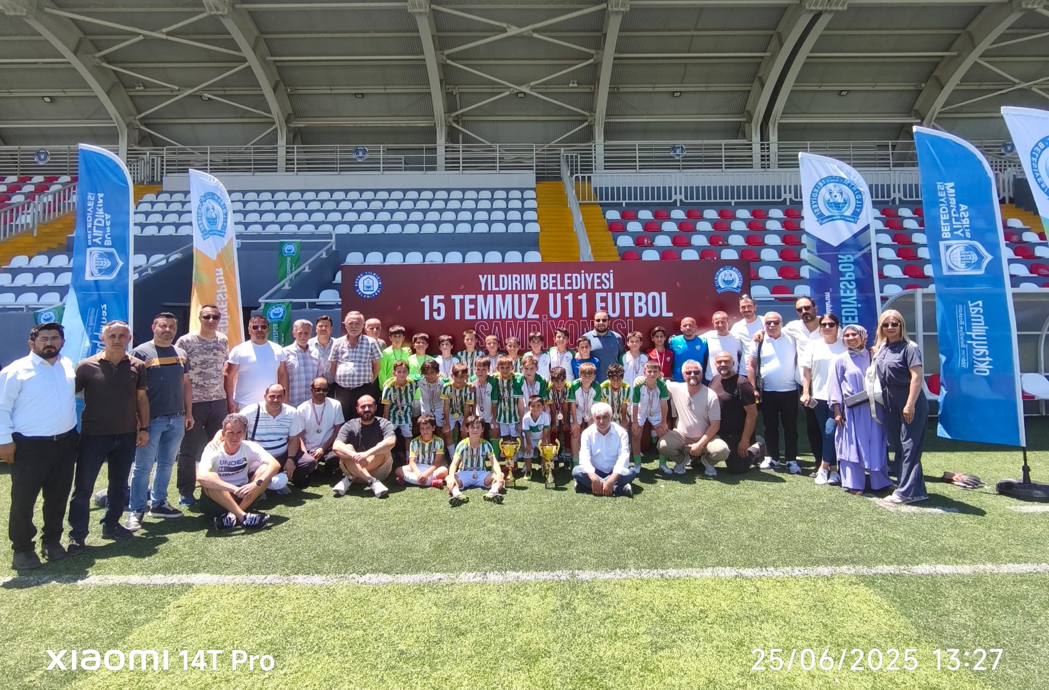 Yıldırım Belediyesi'nden 15 Temmuz U-11 Futbol Turnuvası