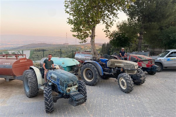 Mudanya’da yangın nöbeti başladı<