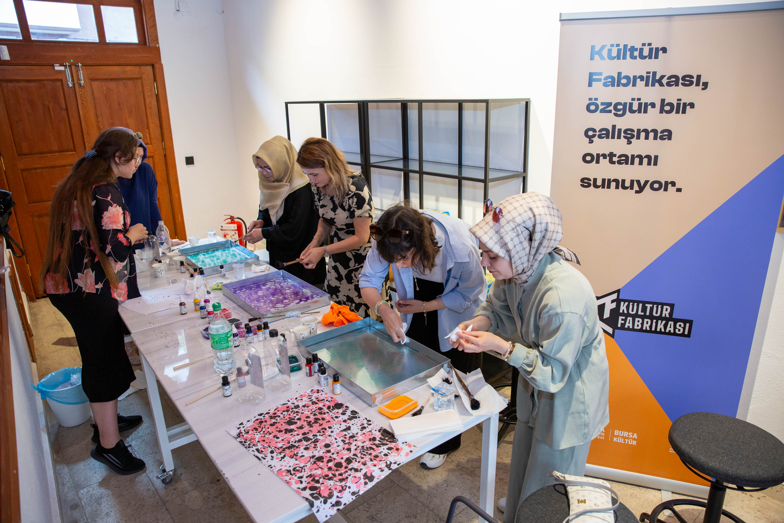 Kültür Fabrikası’nda sanat atölyeleri başladı<