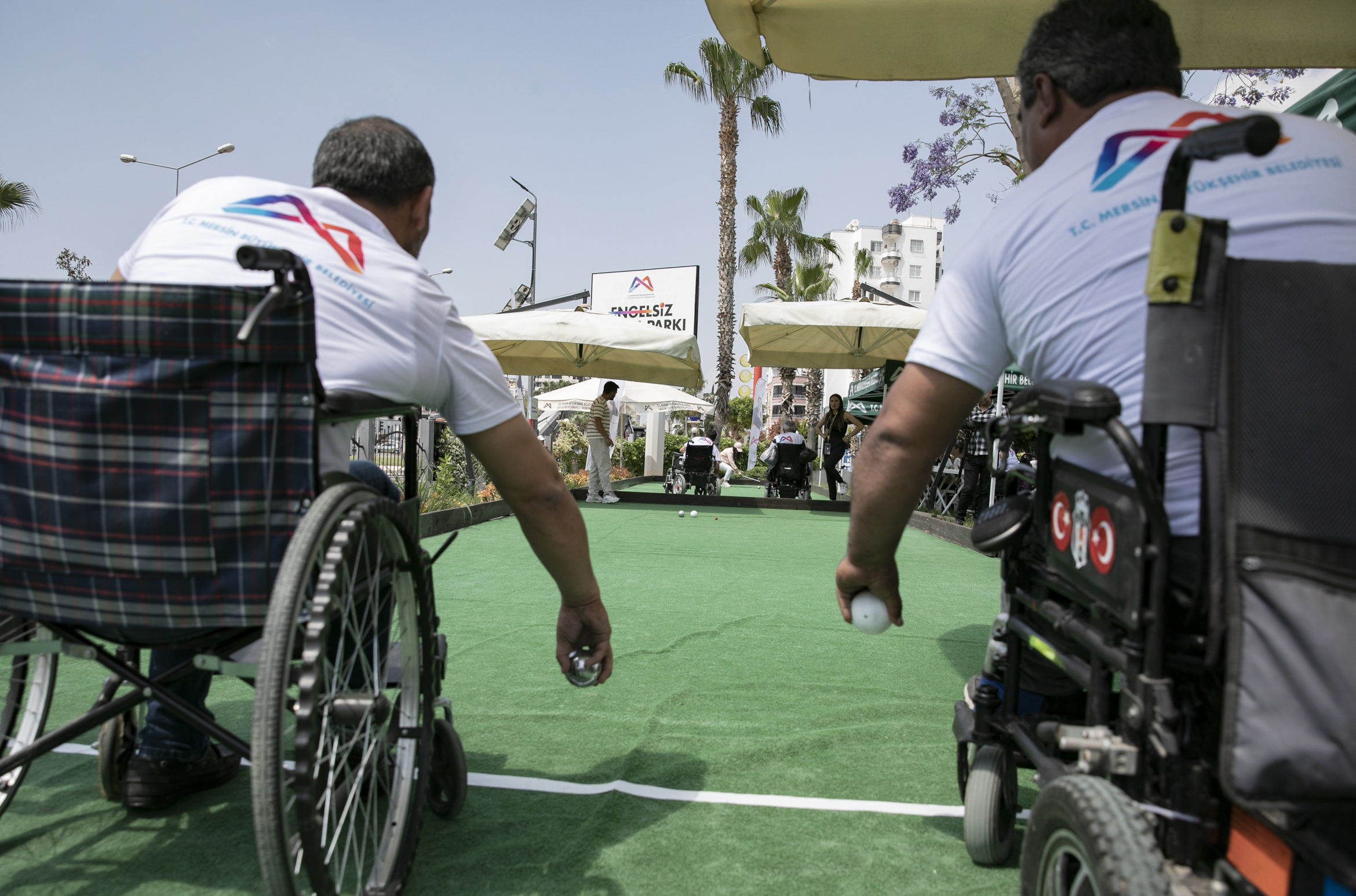Mersin'de Geleneksel 3. Bocce Turnuvası yapıldı<