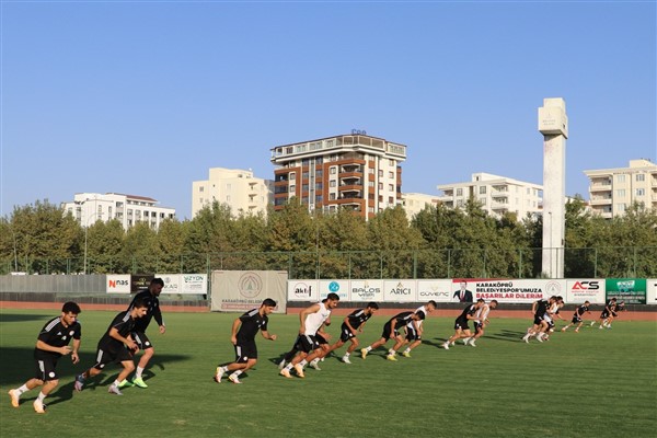 Karaköprü Belediyespor, Erbaaspor maçı hazırlıklarına başladı