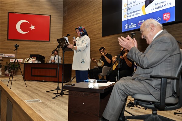 Şair ve Yazar İsa Kahraman Saygı Gecesi ve Ateşte Açan Şiirler 4 Dinletisi gerçekleşti<