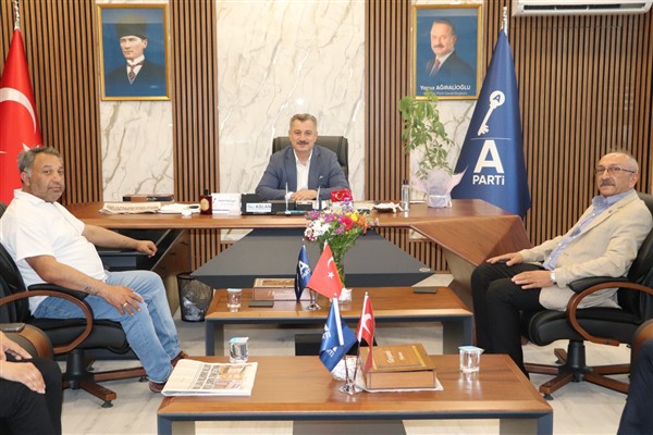 İYİ Parti Yıldırım İlçe Teşkilatı’ndan Anahtar Parti’ye ziyaret 