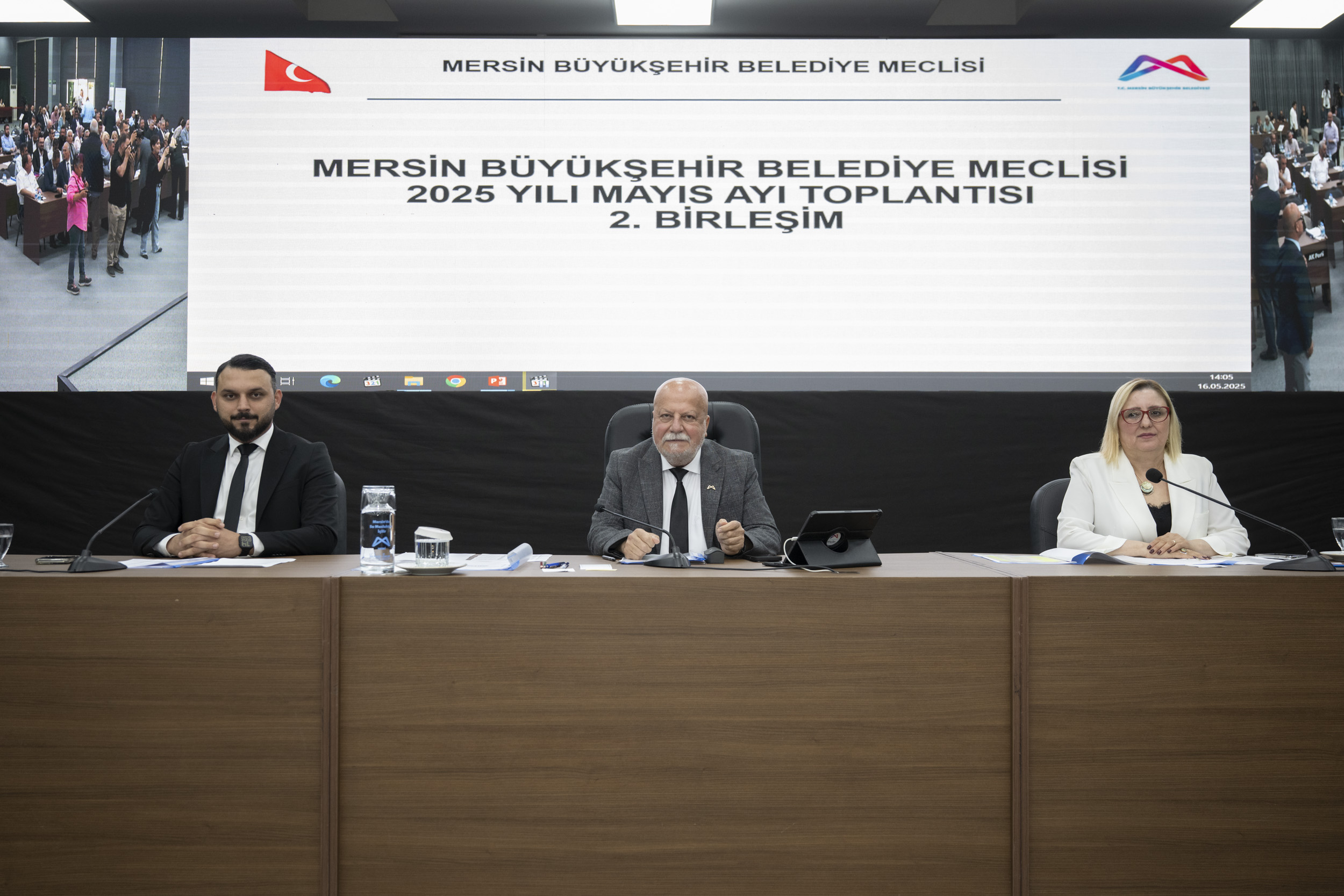 Mersin Büyükşehir Belediye Meclisi’nin Mayıs Ayı Olağan Toplantısı 2. Birleşimi yapıldı<