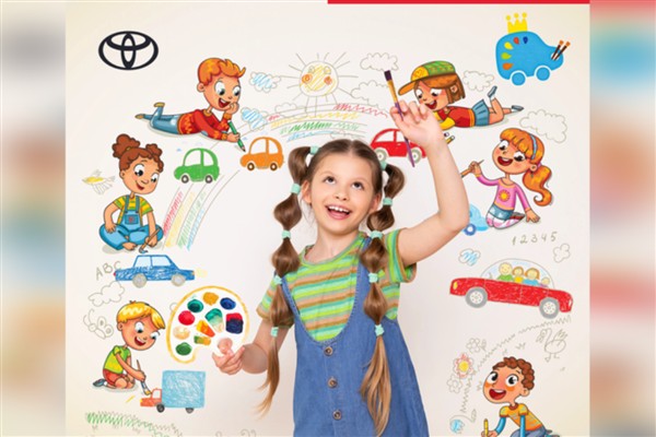 Toyota’dan çocuklara “Hayalimdeki Araba” resim yarışması<