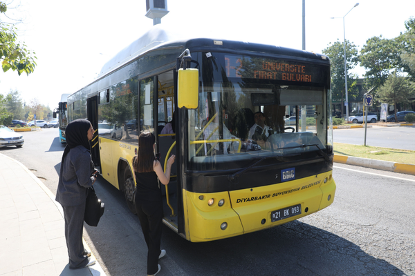 Diyarbakır’da toplu ulaşım hatlarında düzenleme yapıldı<