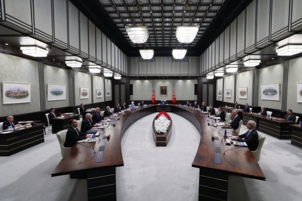 Cumhurbaşkanlığı Kabinesi, Erdoğan başkanlığında toplandı