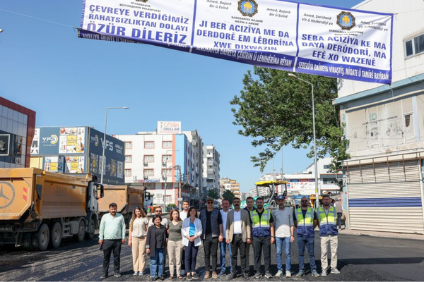 Diyarbakır’da 2026 asfalt sezonu Bağlar’da başladı<