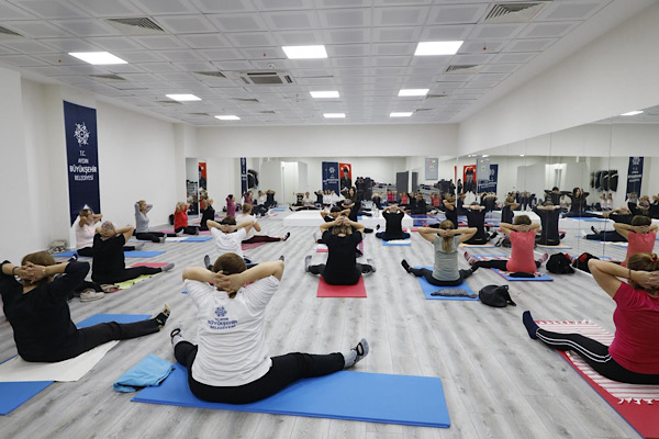 Aydın’da pilates ve zumba etkinlikleri devam ediyor