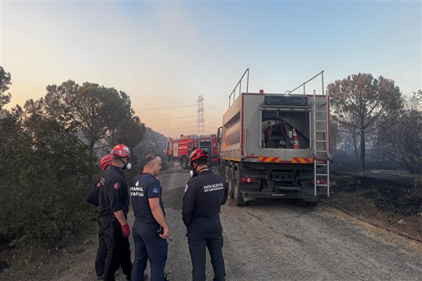 Kartal Belediyesi’nden Silivri’deki yangınla mücadeleye destek<