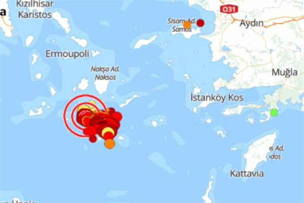 Ege Denizi’nde deprem