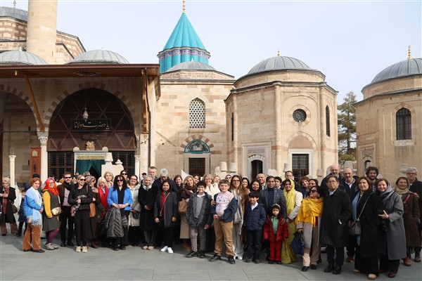 Büyükelçiler, Konya'yı gezdi