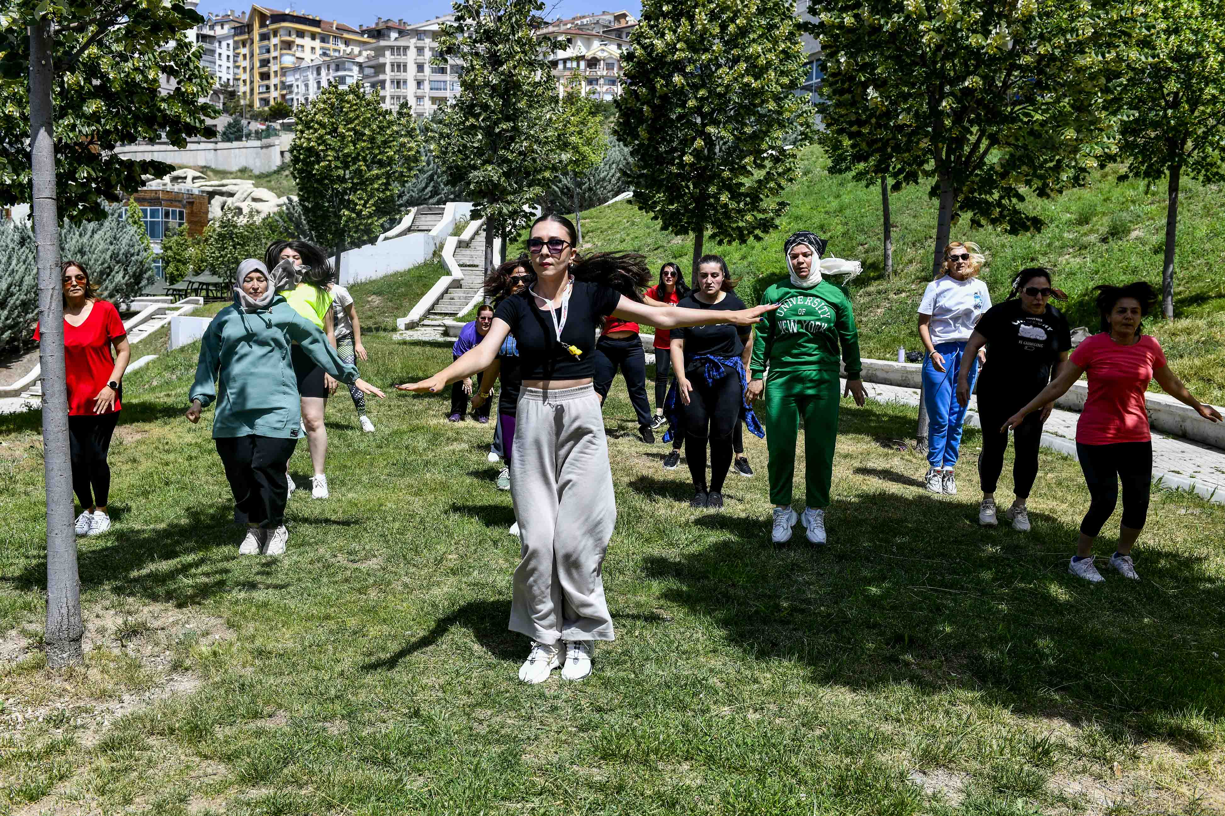 Ankara'da “Parklarda Spor” etkinlikleri ücretsiz gerçekleştiriliyor<