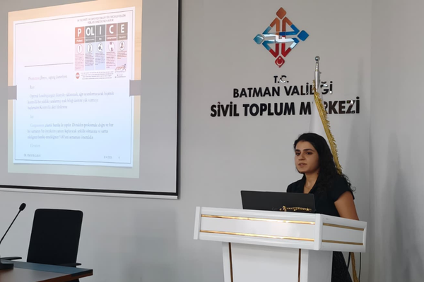 STK temsilcilerine fizik tedavi ve rehabilitasyon eğitimi verildi
