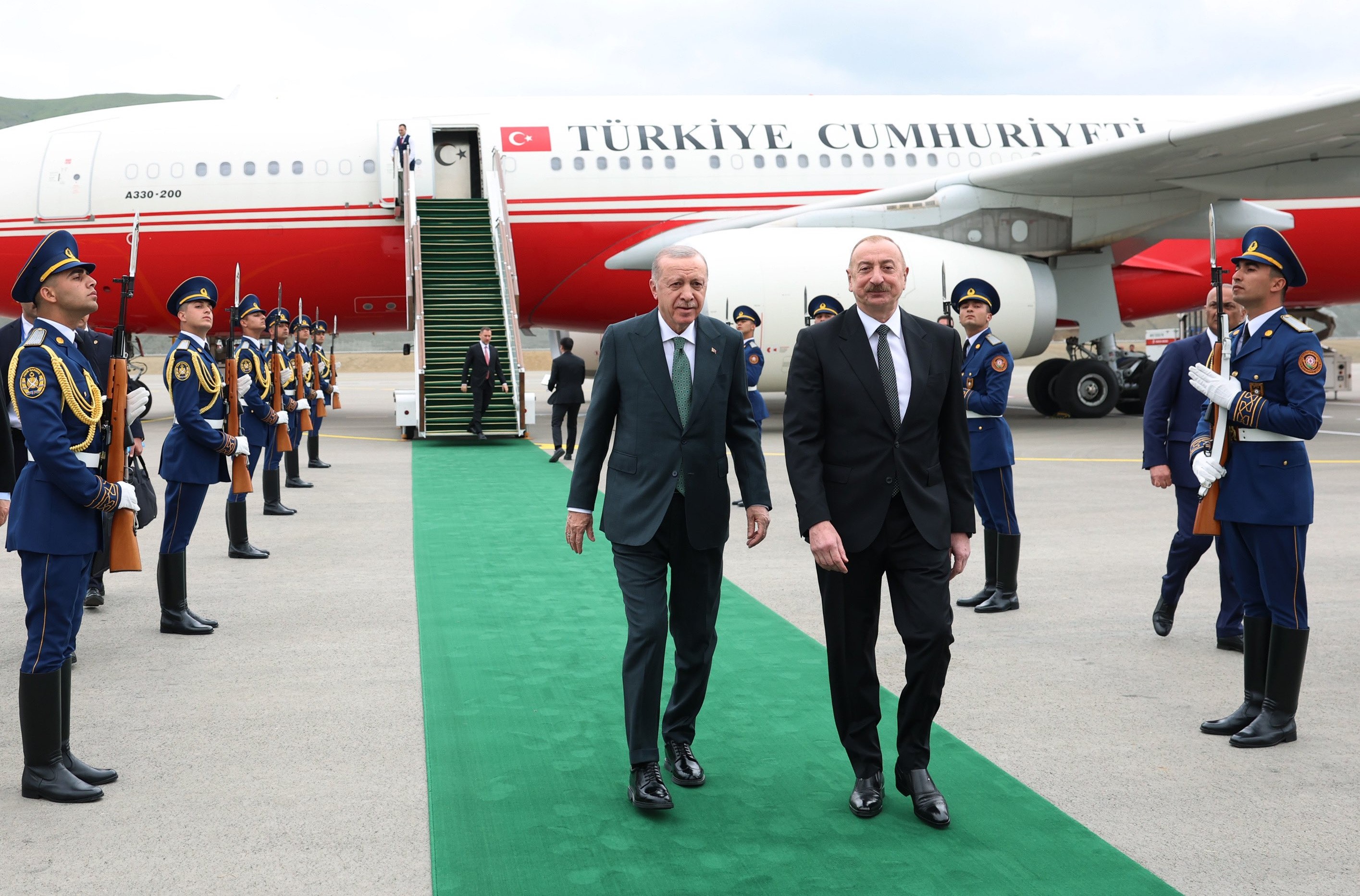 Cumhurbaşkanı Erdoğan, Azerbaycan'da