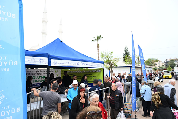 Aydın’da ata tohumundan üretilen fideler dağıtıldı