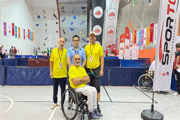 Rizeli sporculardan Para Tırmanış Türkiye Şampiyonası’nda altın madalya<