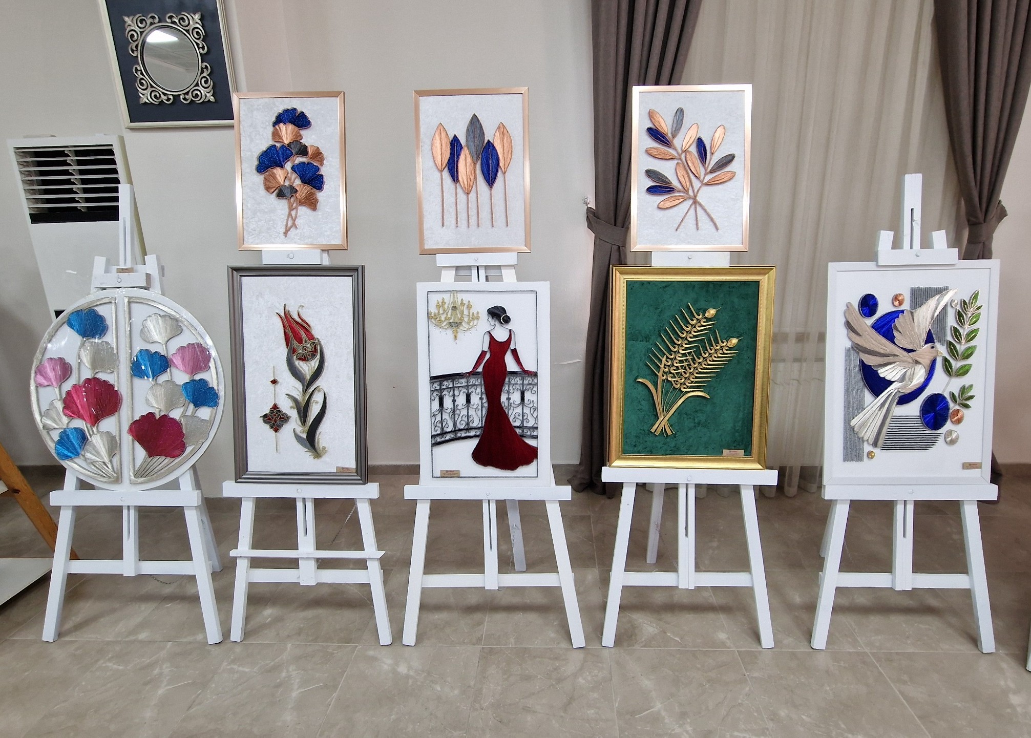 ESMEK, çalışmalarını Sivrihisar ve Çifteler’de sergiledi<