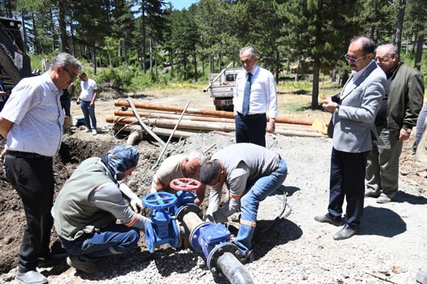 Osmaniye'de yayla su abonelikleri başladı