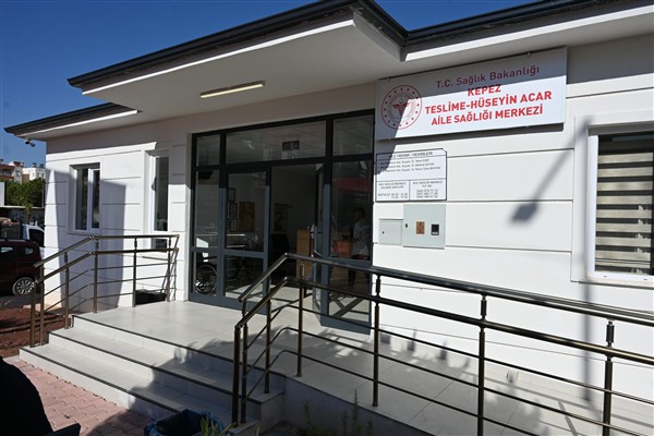 Kepez Teslime - Hüseyin Acar Aile Sağlığı Merkezi hizmete açıldı