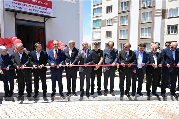 Ilıcak Camii ve Kur’an kursu dualarla açıldı<