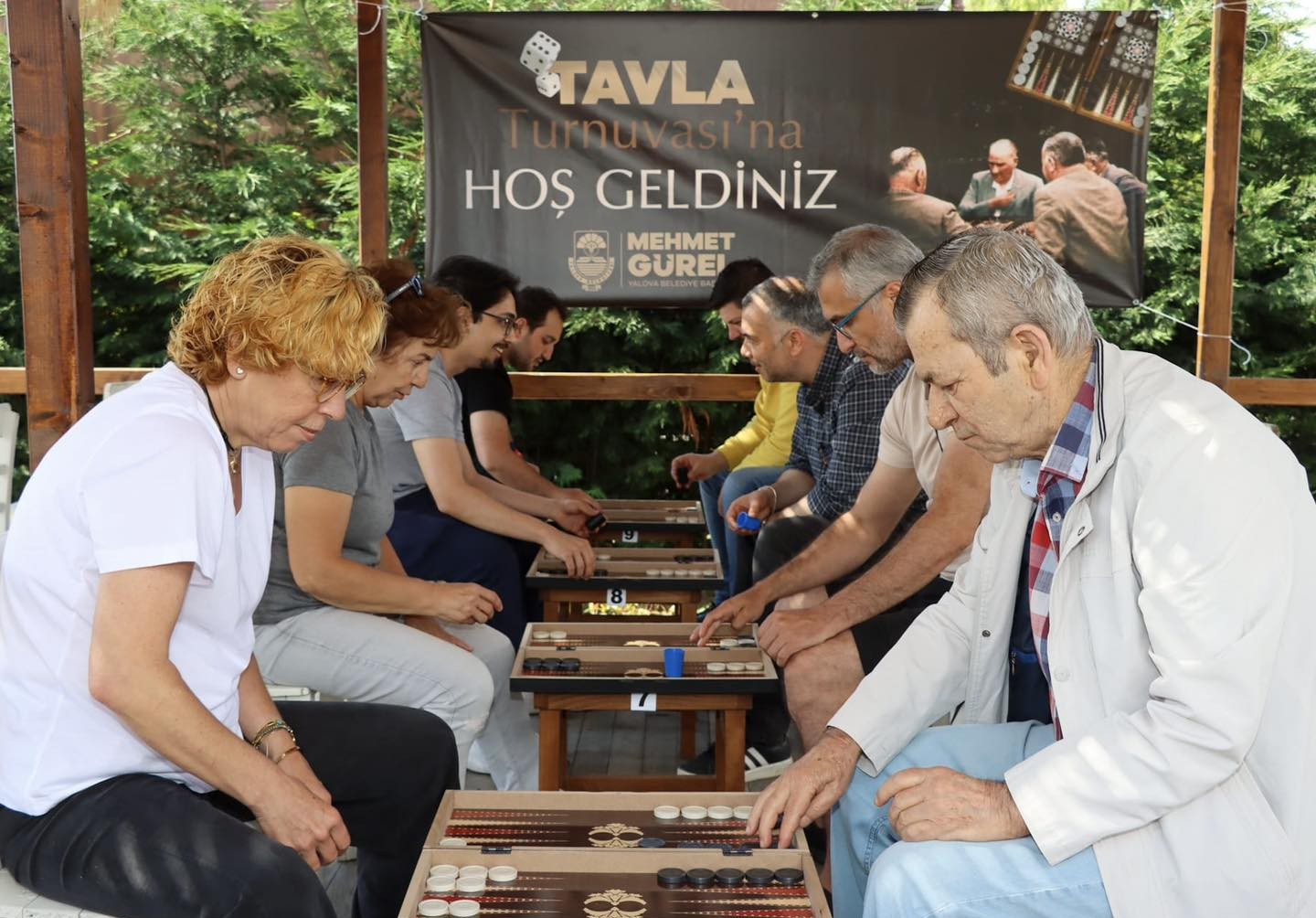 Yalova'da Tavla Turnuvası sona erdi