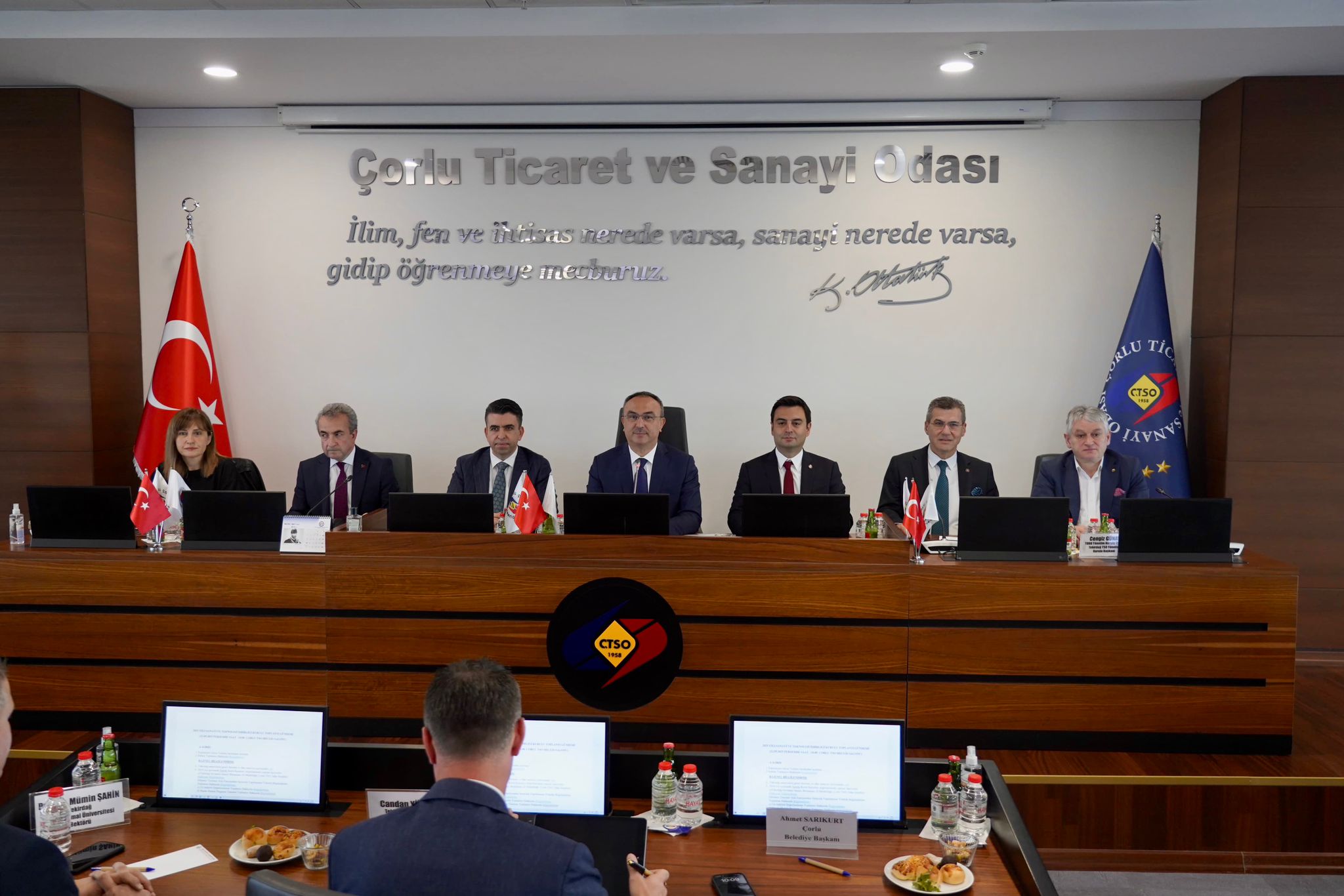 Başkan Sarıkurt, Tekirdağ Sanayi ve Teknoloji İş Birliği Kurulu Toplantısına katıldı<