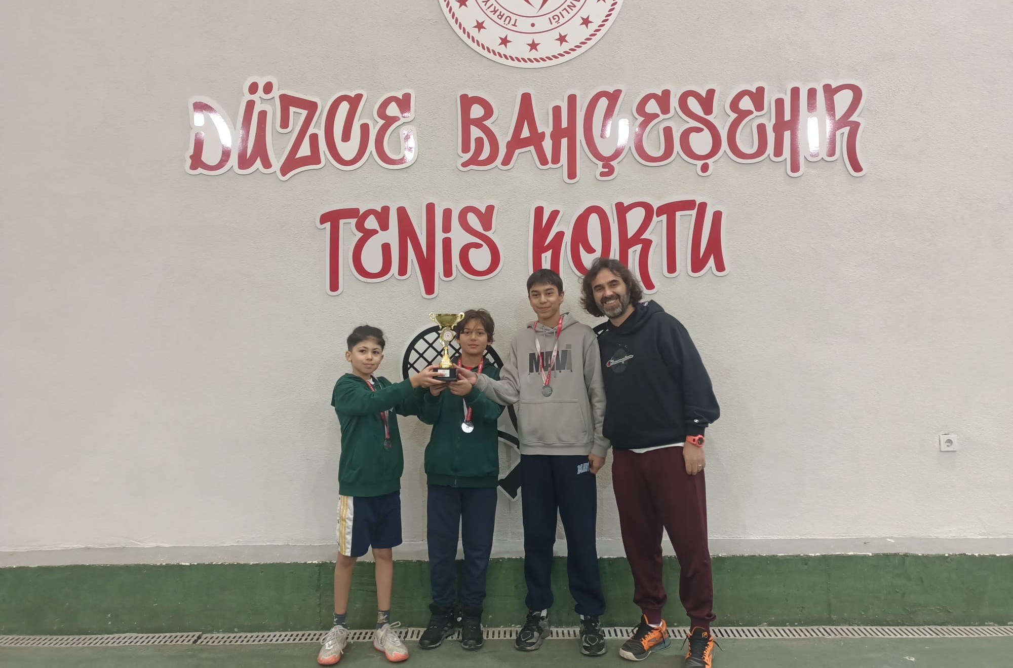 Okul Sporları Yıldızlar Tenis Müsabakaları tamamlandı