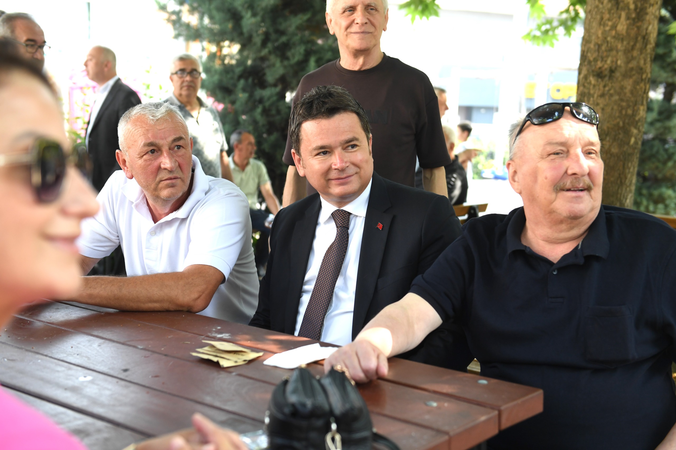 Başkan Aydın, Kemerçeşme sakinleriyle kahvaltıda buluştu