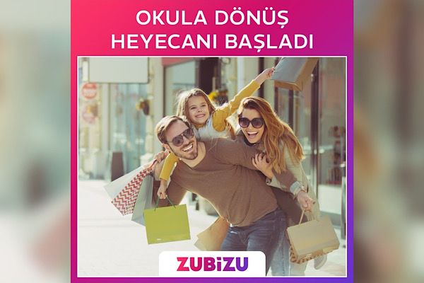 Okula dönüş hazırlıklarına ZUBİZU’dan avantajlı dokunuşlar<