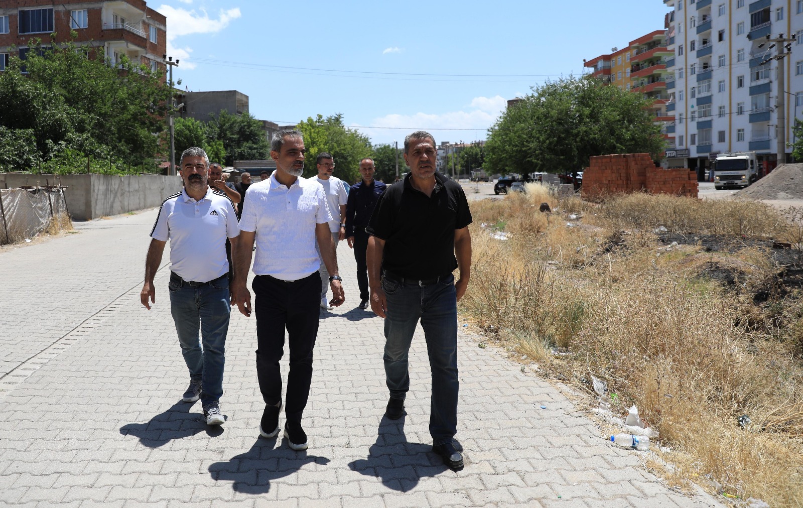 Kayapınar Belediyesi'nden Kanalboyu mevkiisinde çalışma