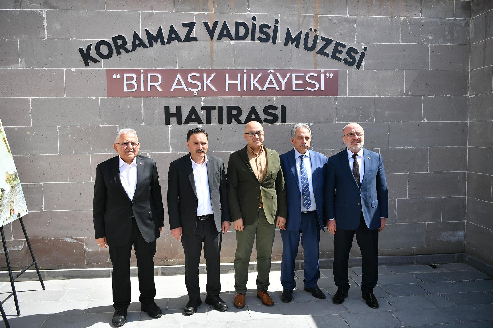 Başkan Büyükkılıç, Koramaz Vadisi Müzesi'nin açılışını yaptı