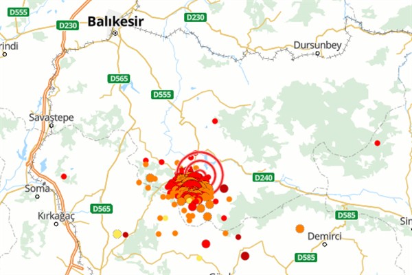 Balıkesir'de deprem