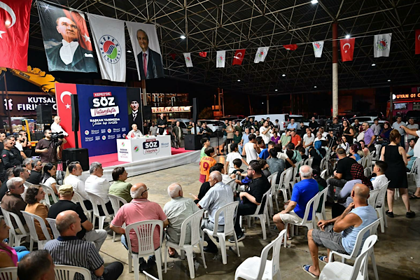 Kepez’de “Söz Vatandaşta” buluşması: Talepler yerinde dinlendi<